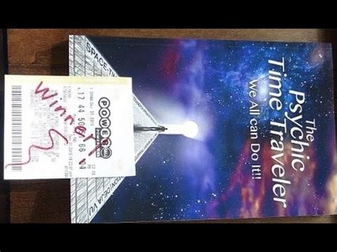 How to win the lottery Using Time Travel: Time travel: paranormal.